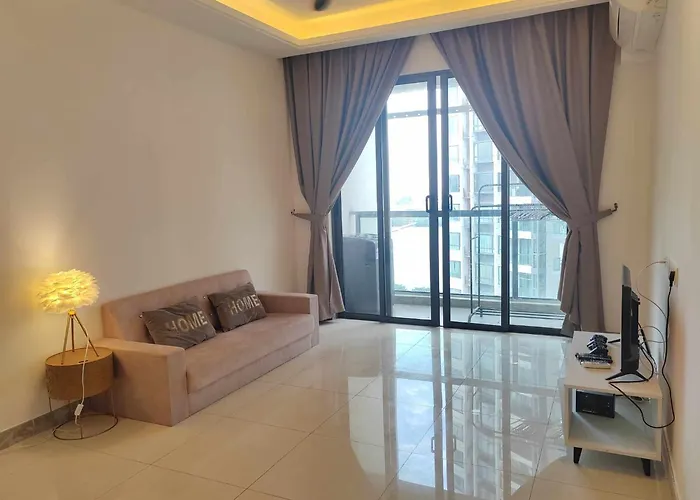 R&F Princess Cove - Jb Causeway - Sauna - Netflix - Hotel Like Facilities